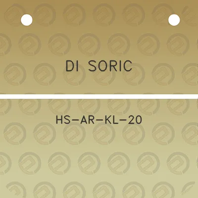 di-soric-hs-ar-kl-20