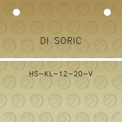 di-soric-hs-kl-12-20-v