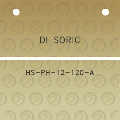 di-soric-hs-ph-12-120-a