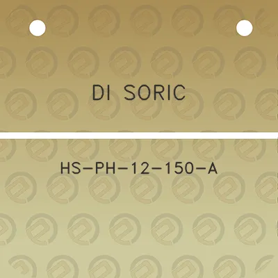 di-soric-hs-ph-12-150-a