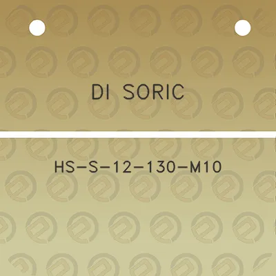 di-soric-hs-s-12-130-m10