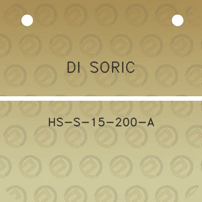 di-soric-hs-s-15-200-a