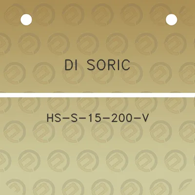 di-soric-hs-s-15-200-v