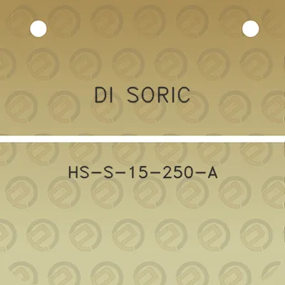 di-soric-hs-s-15-250-a