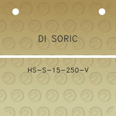 di-soric-hs-s-15-250-v