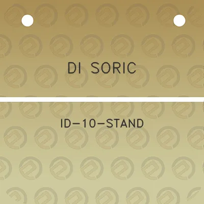 di-soric-id-10-stand