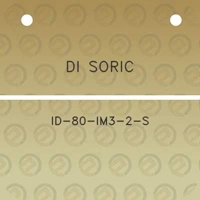 di-soric-id-80-im3-2-s