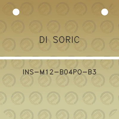 di-soric-ins-m12-b04po-b3