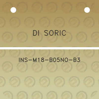 di-soric-ins-m18-b05no-b3