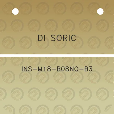 di-soric-ins-m18-b08no-b3