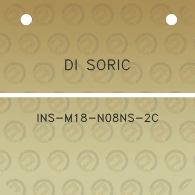 di-soric-ins-m18-n08ns-2c