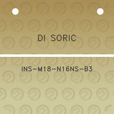 di-soric-ins-m18-n16ns-b3