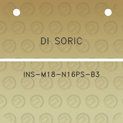 di-soric-ins-m18-n16ps-b3