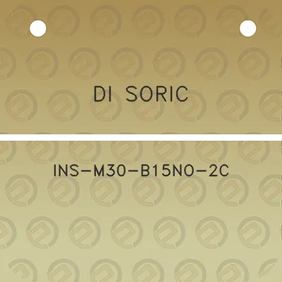 di-soric-ins-m30-b15no-2c