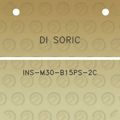 di-soric-ins-m30-b15ps-2c