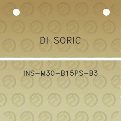 di-soric-ins-m30-b15ps-b3