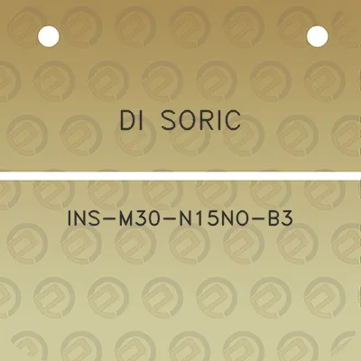 di-soric-ins-m30-n15no-b3