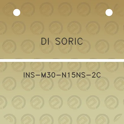 di-soric-ins-m30-n15ns-2c