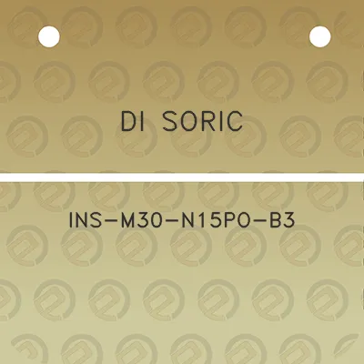 di-soric-ins-m30-n15po-b3