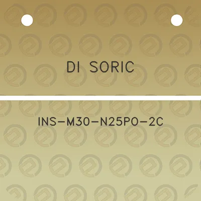 di-soric-ins-m30-n25po-2c