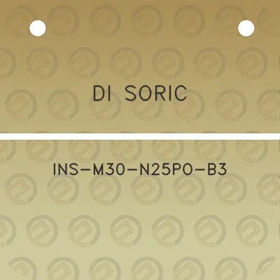 di-soric-ins-m30-n25po-b3