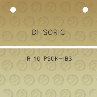 di-soric-ir-10-psok-ibs