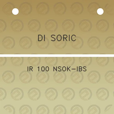 di-soric-ir-100-nsok-ibs