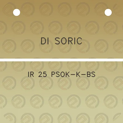 di-soric-ir-25-psok-k-bs