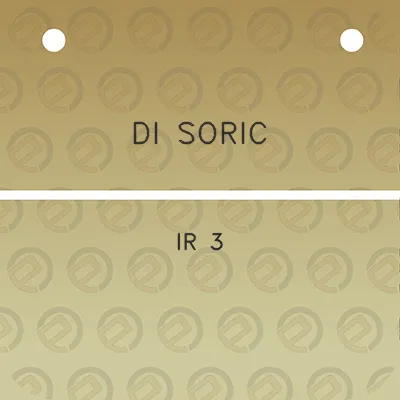 di-soric-ir-3