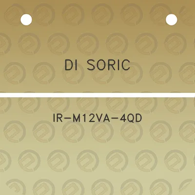 di-soric-ir-m12va-4qd