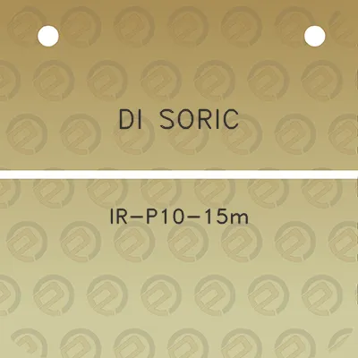 di-soric-ir-p10-15m