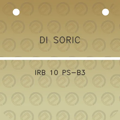 di-soric-irb-10-ps-b3