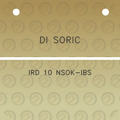 di-soric-ird-10-nsok-ibs