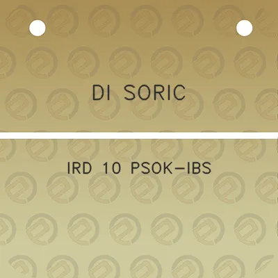 di-soric-ird-10-psok-ibs