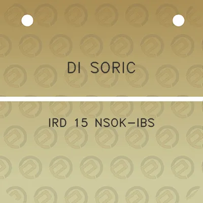 di-soric-ird-15-nsok-ibs