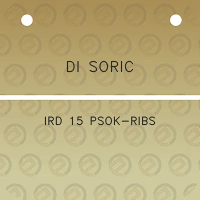 di-soric-ird-15-psok-ribs