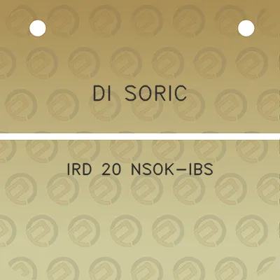 di-soric-ird-20-nsok-ibs