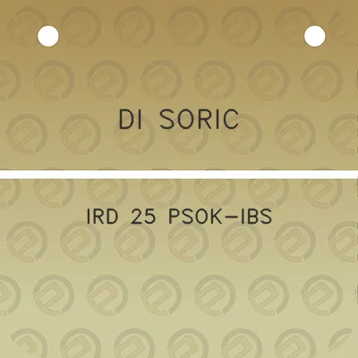 di-soric-ird-25-psok-ibs