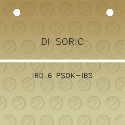 di-soric-ird-6-psok-ibs