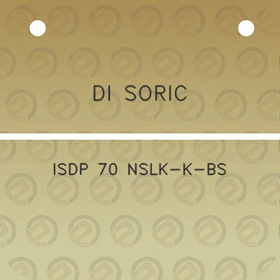 di-soric-isdp-70-nslk-k-bs