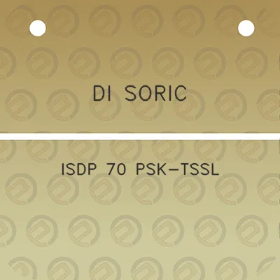 di-soric-isdp-70-psk-tssl