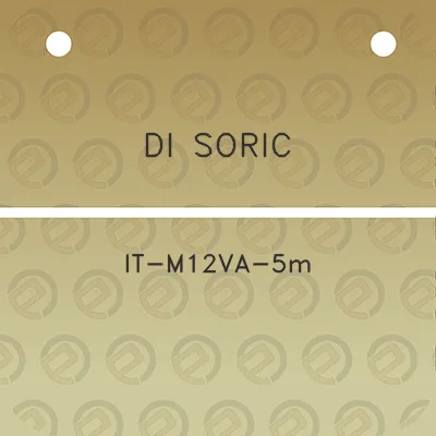 di-soric-it-m12va-5m