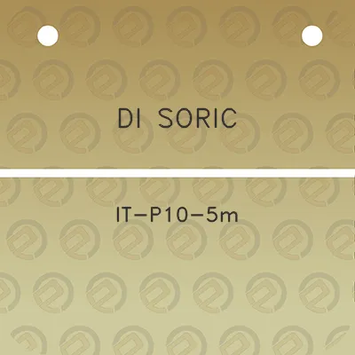 di-soric-it-p10-5m