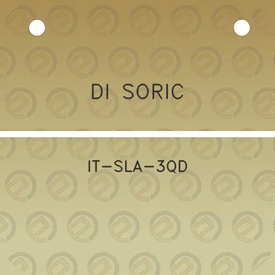 di-soric-it-sla-3qd