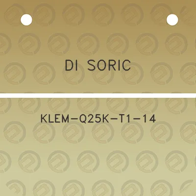 di-soric-klem-q25k-t1-14