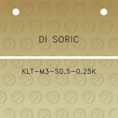 di-soric-klt-m3-s05-025k