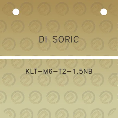 di-soric-klt-m6-t2-15nb