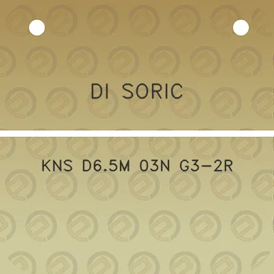 di-soric-kns-d65m-03n-g3-2r