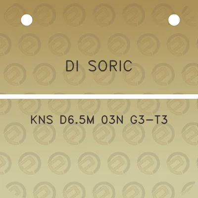 di-soric-kns-d65m-03n-g3-t3