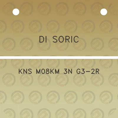 di-soric-kns-m08km-3n-g3-2r